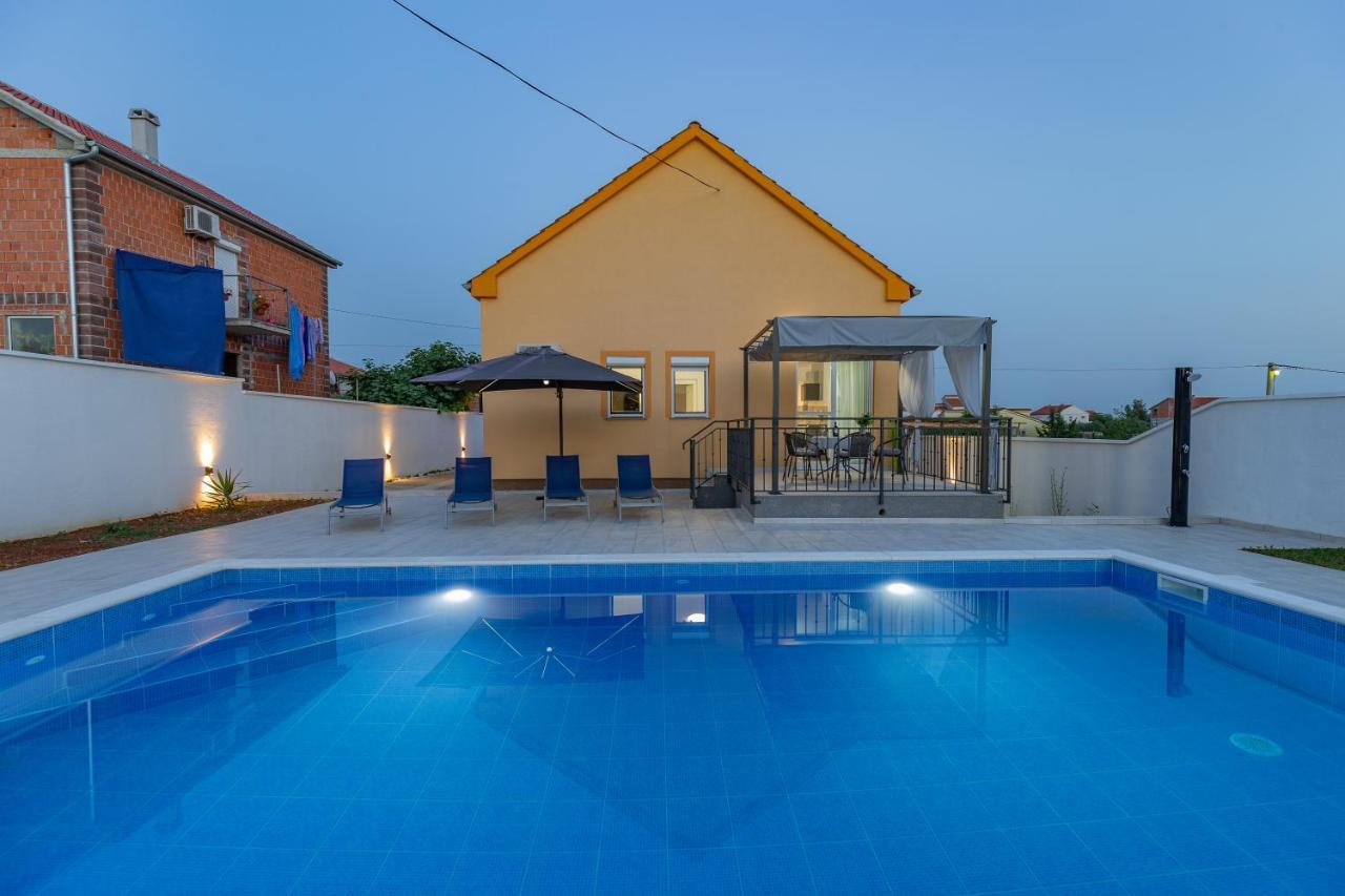Villa Family And Friends Private Heated Pool With Jacuzzi Zadar Luaran gambar