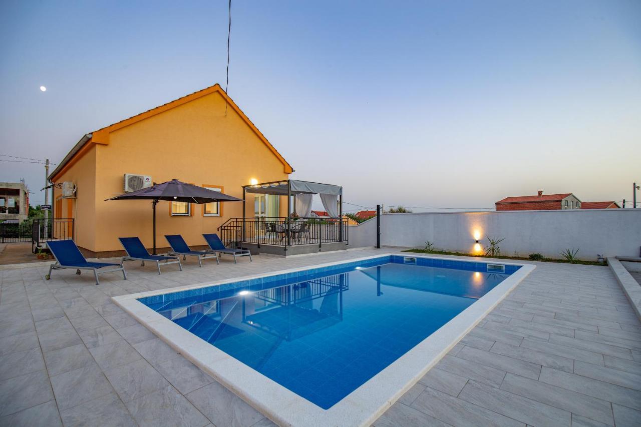 Villa Family And Friends Private Heated Pool With Jacuzzi Zadar Luaran gambar