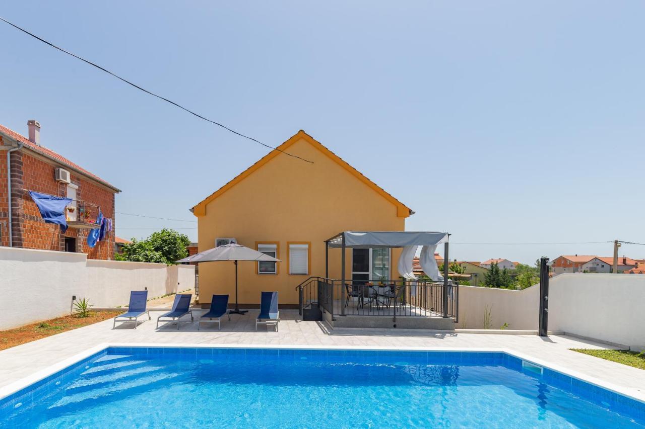 Villa Family And Friends Private Heated Pool With Jacuzzi Zadar Luaran gambar