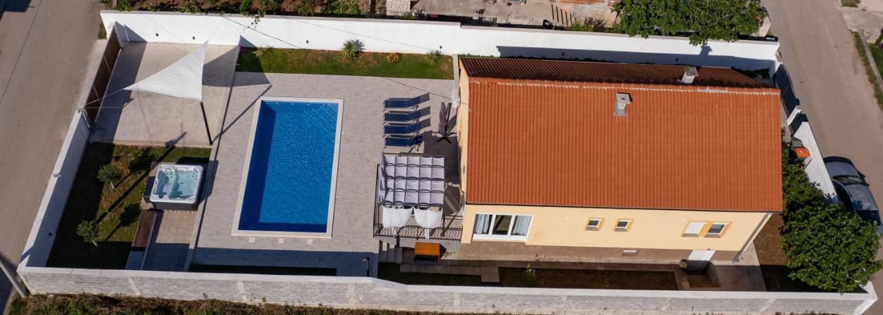 Villa Family And Friends Private Heated Pool With Jacuzzi Zadar Luaran gambar