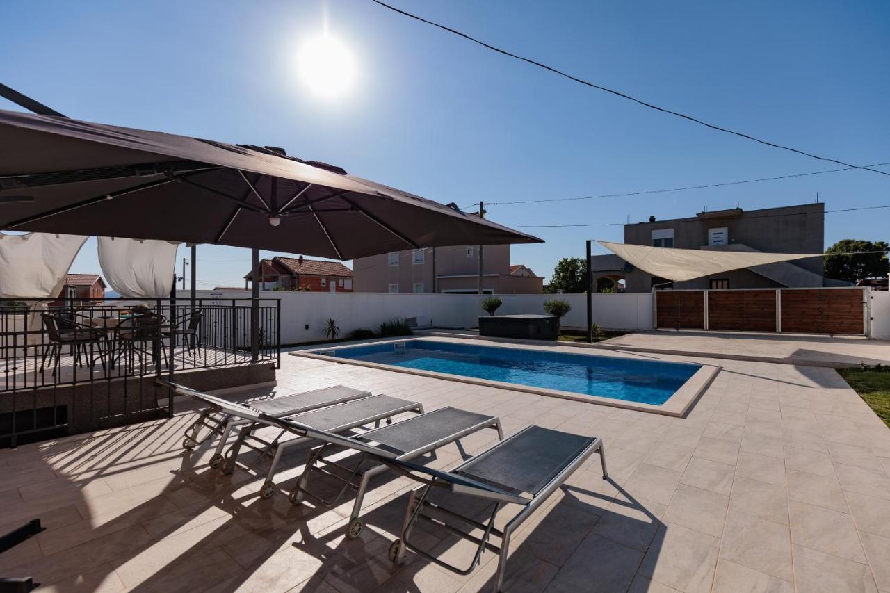 Villa Family And Friends Private Heated Pool With Jacuzzi Zadar Luaran gambar