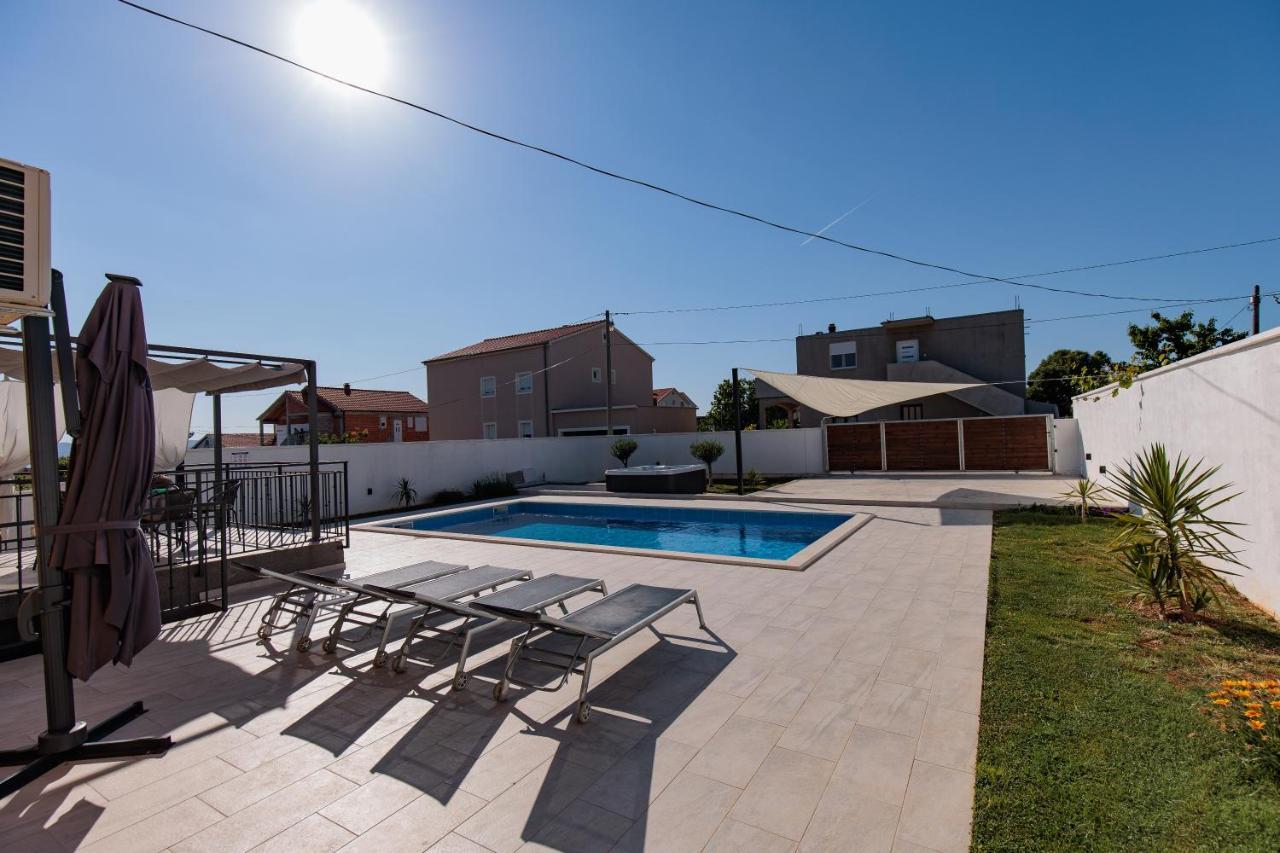 Villa Family And Friends Private Heated Pool With Jacuzzi Zadar Luaran gambar