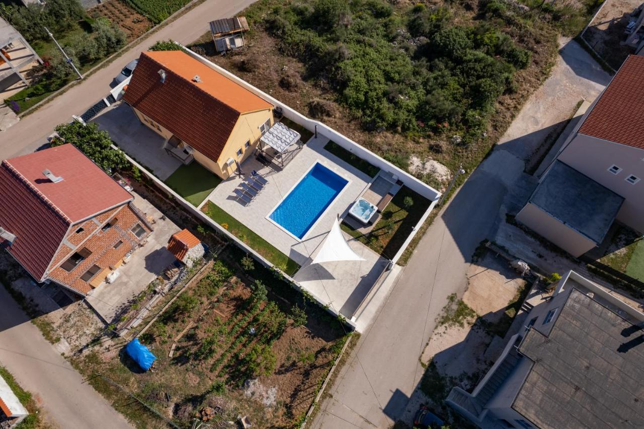 Villa Family And Friends Private Heated Pool With Jacuzzi Zadar Luaran gambar
